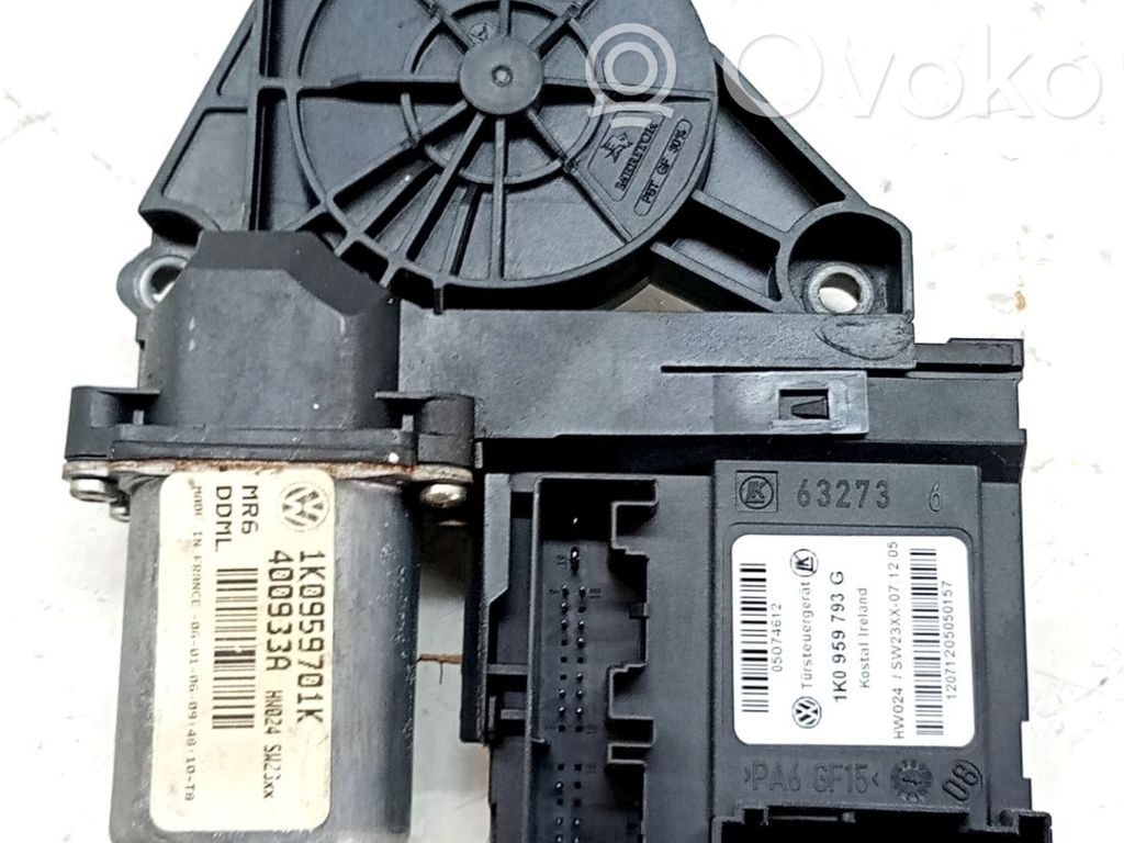 Volkswagen Golf V Silnik regulatora szyby drzwi przednich 