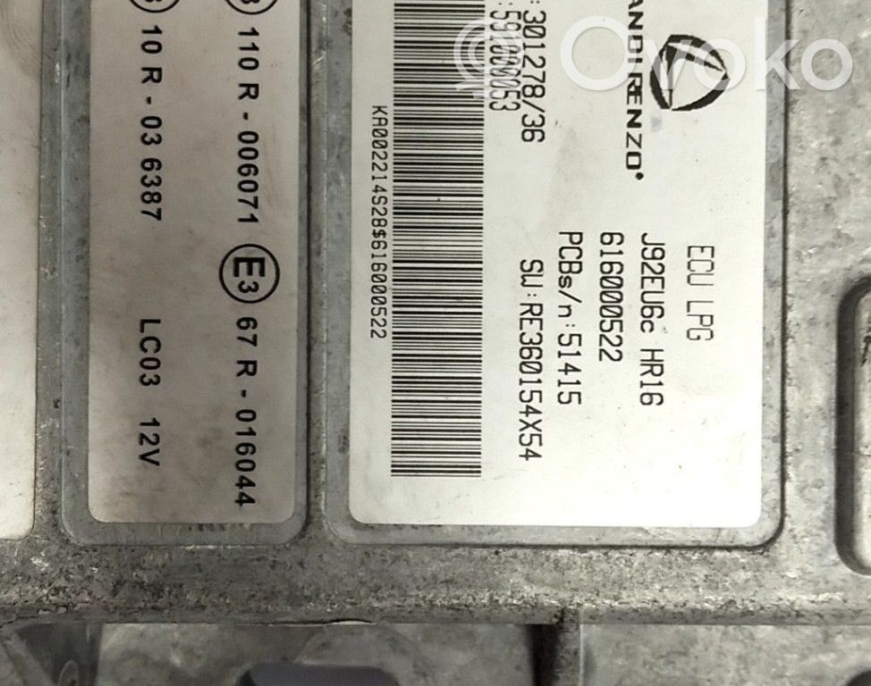Dacia Lodgy Engine control unit/module ECU 