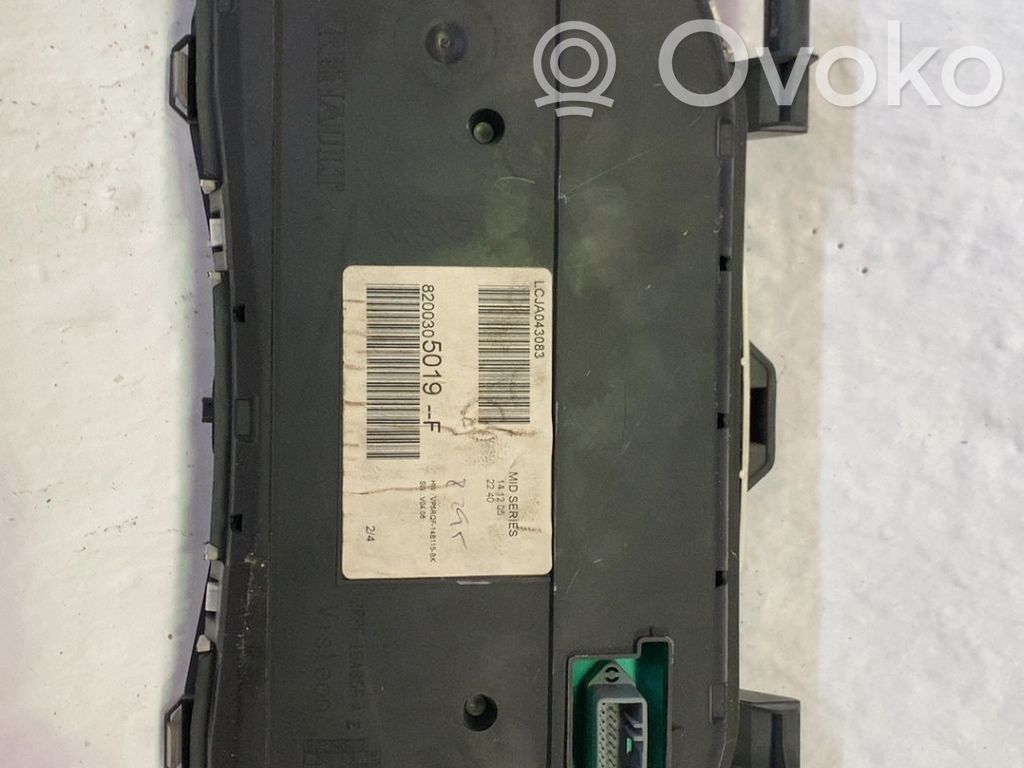 Renault Clio III Tachimetro (quadro strumenti) 