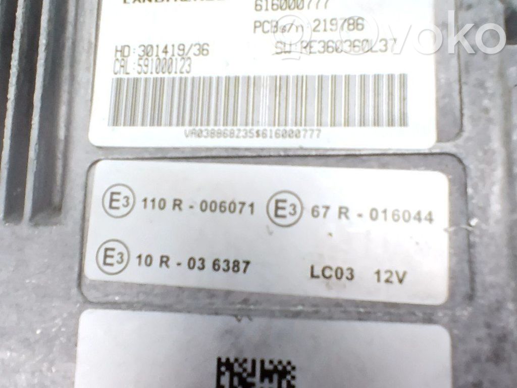 Engine control unit/module ECU   169103752R