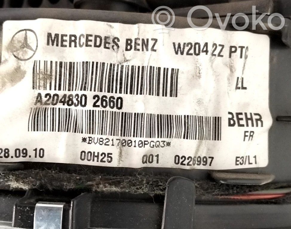 Mercedes-Benz C W203 Scatola climatizzatore riscaldamento abitacolo assemblata