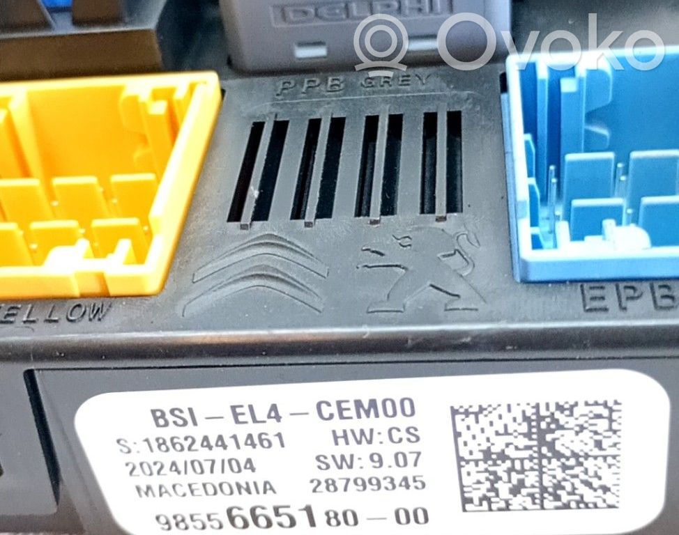 Saugiklių blokas   9855665180