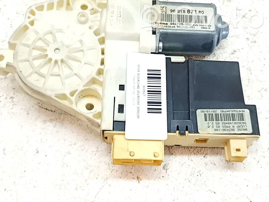Peugeot 307 Motorino alzacristalli della portiera anteriore 