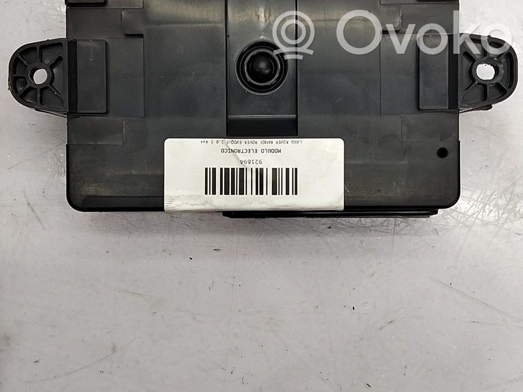 Land Rover Range Rover Evoque L538 Modulo di controllo del corpo centrale