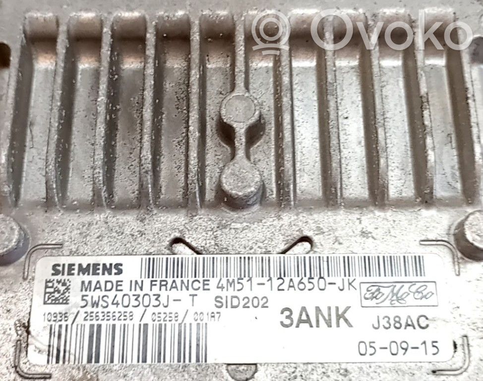 Unidad de control/módulo ECU del motor   1448131,6U7112A650HA,4M5112A650JK