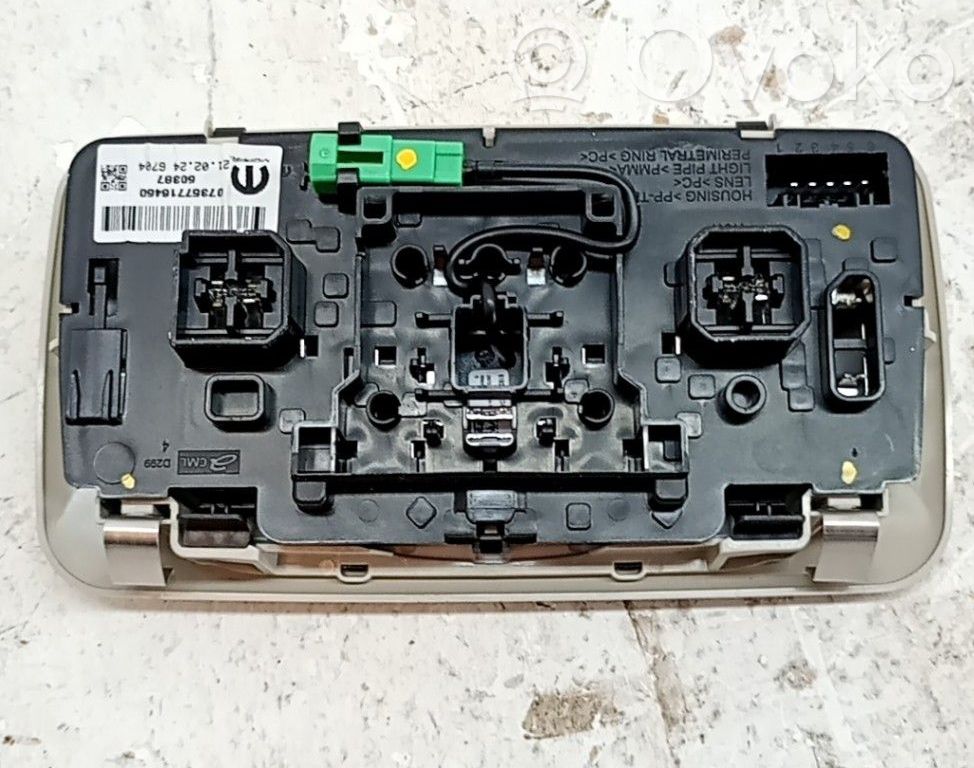 Fiat Ducato Headlining lighting console trim 