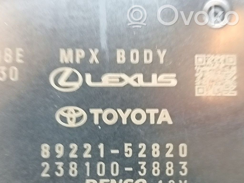 Toyota Yaris Modulo di controllo del corpo centrale 