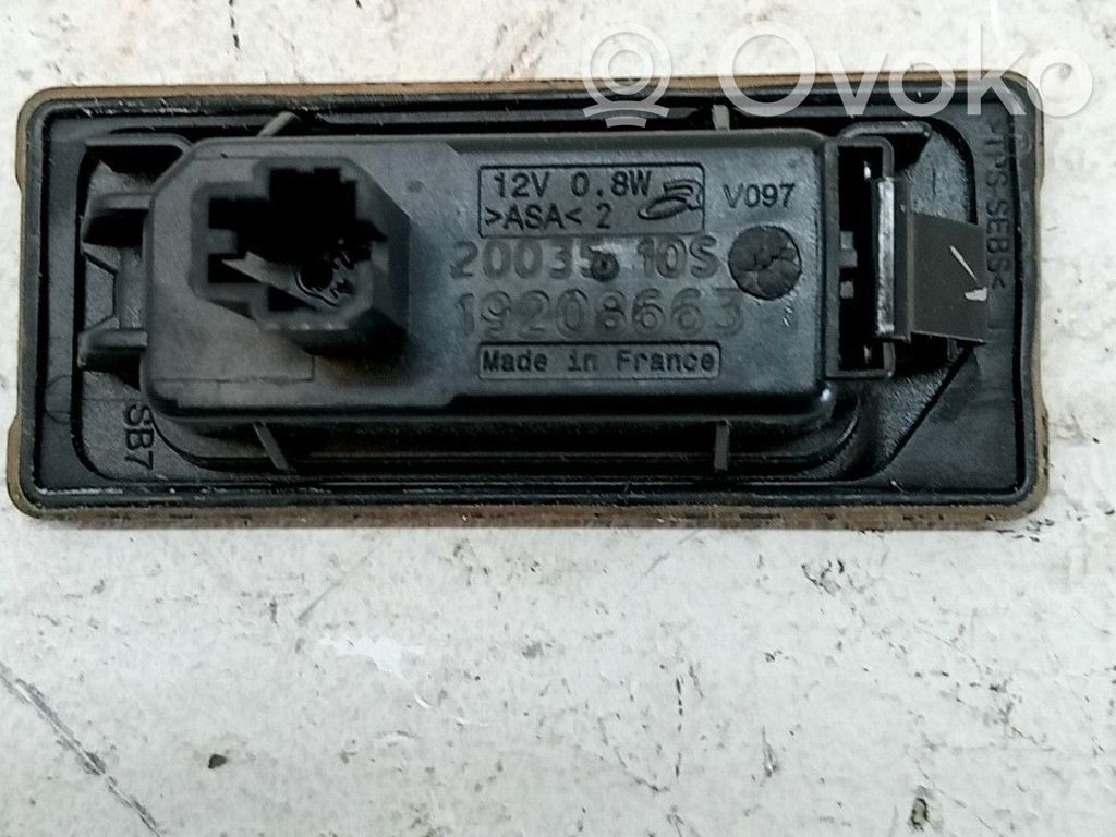 Luce targa   5NA943021