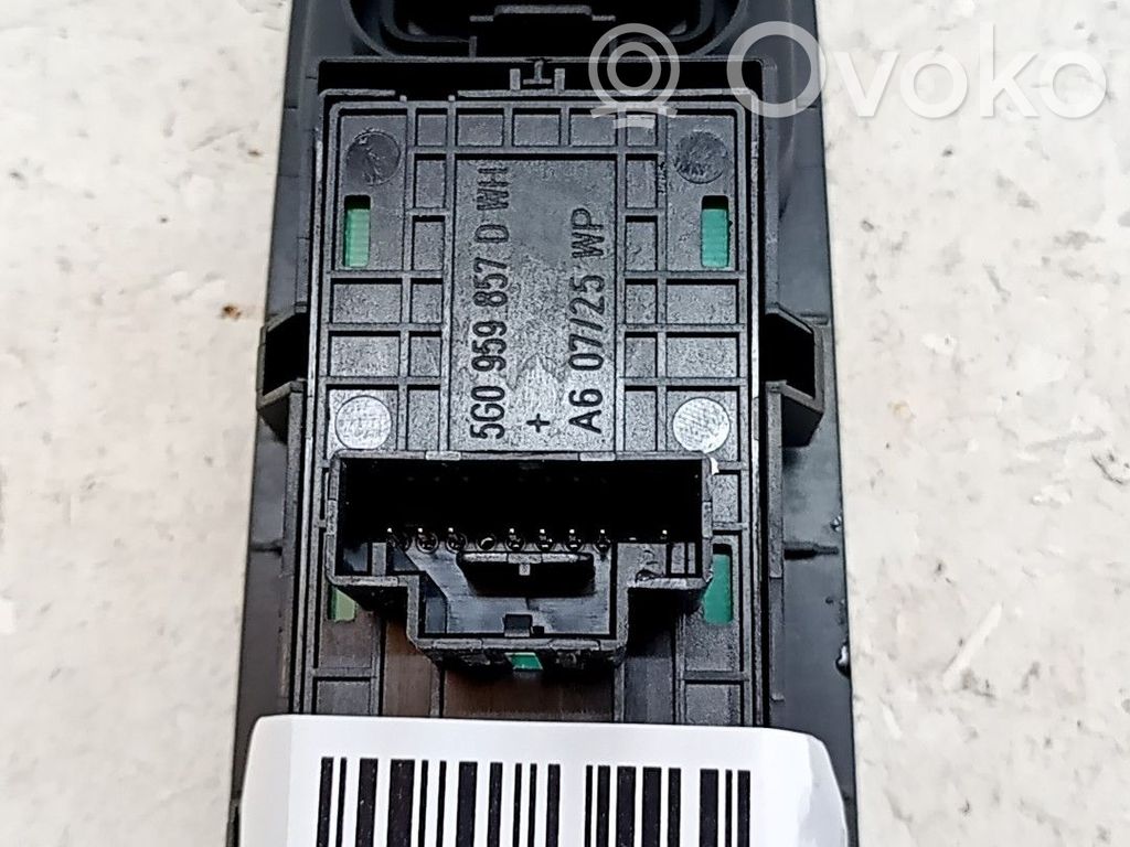 Volkswagen Golf VIII Interruttore di controllo dell’alzacristalli elettrico