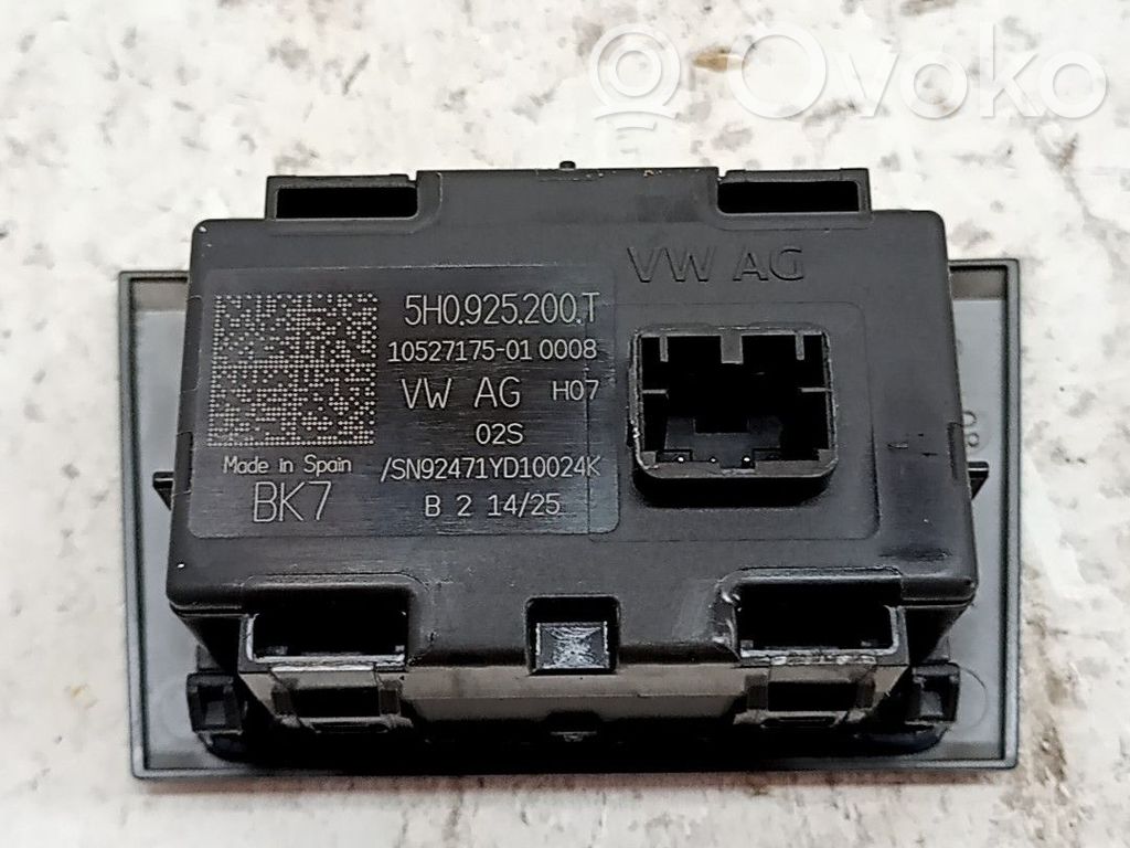 Botón interruptor de luz de peligro   5H0925200T,5H0925200TVKE