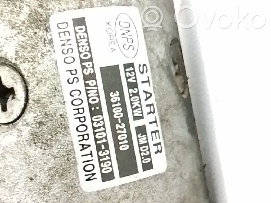Motor de arranque   3610027010