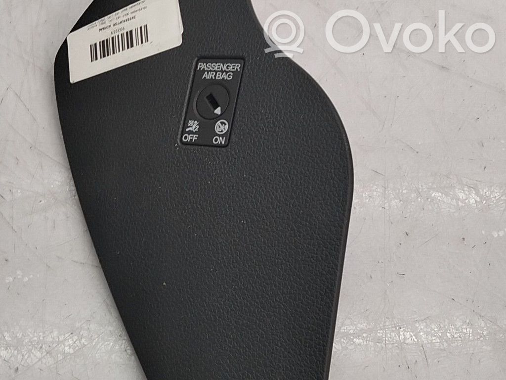 Volkswagen Golf VII Interruttore airbag passeggero on/off