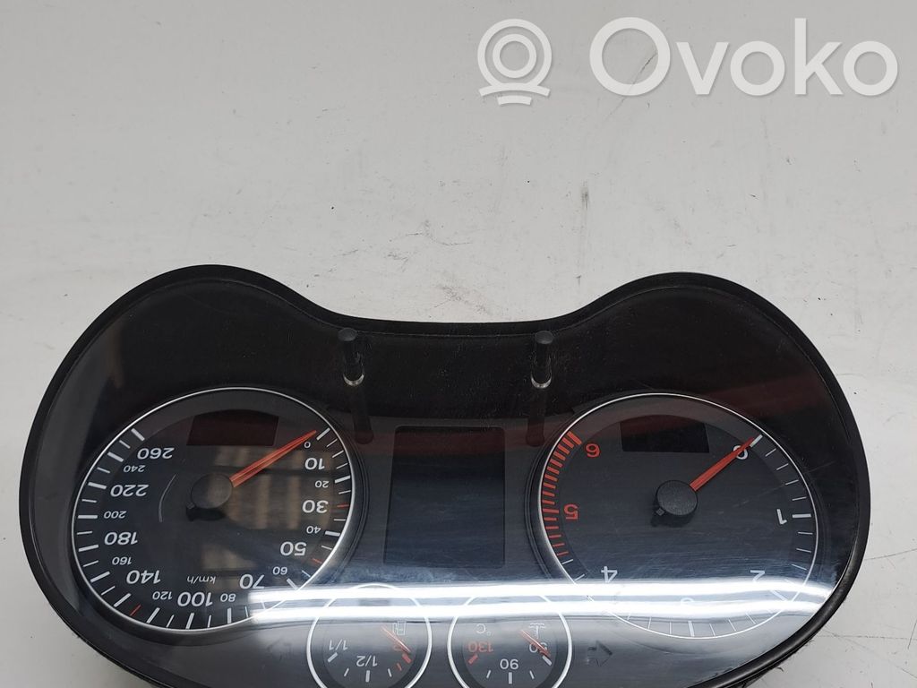Audi A3 S3 8P Tachimetro (quadro strumenti) 
