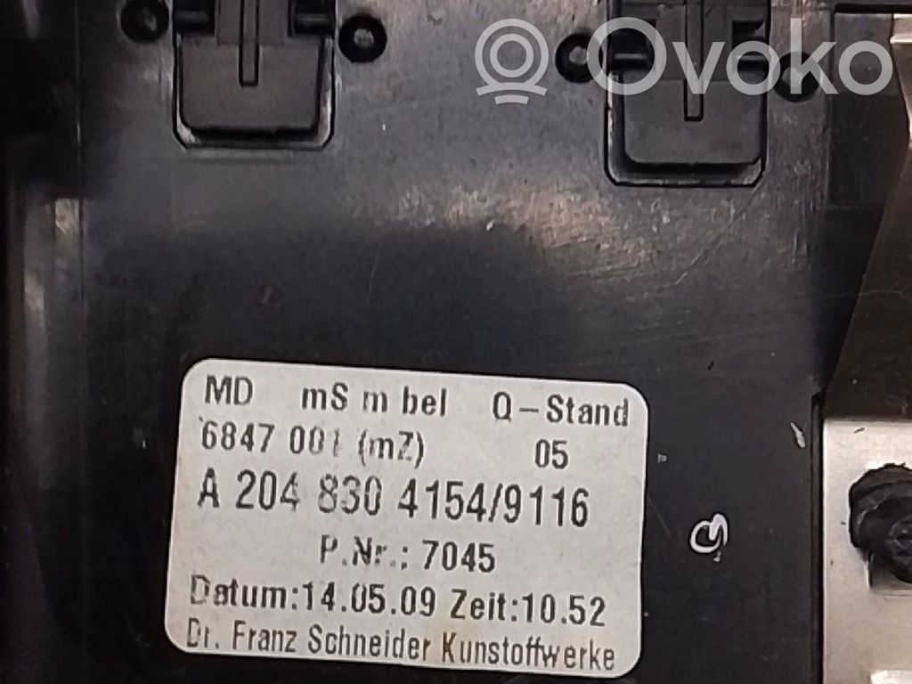 Mercedes-Benz C W203 Luftausströmer Lüftungsdüse Luftdüse Mitte