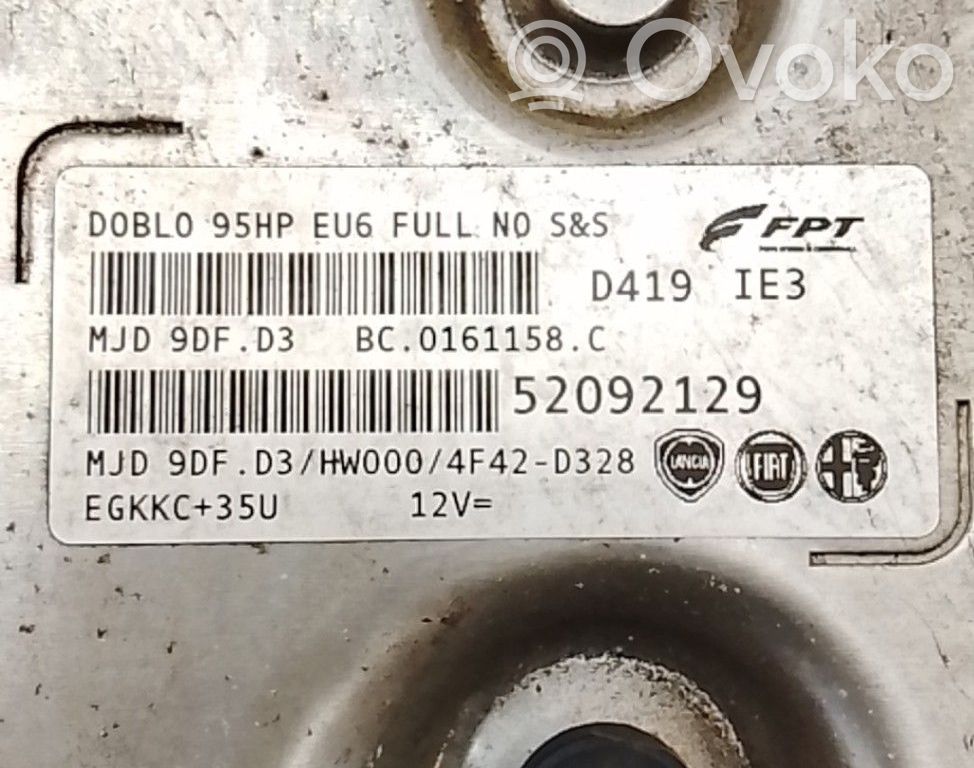 Centralina/modulo motore ECU   52092129