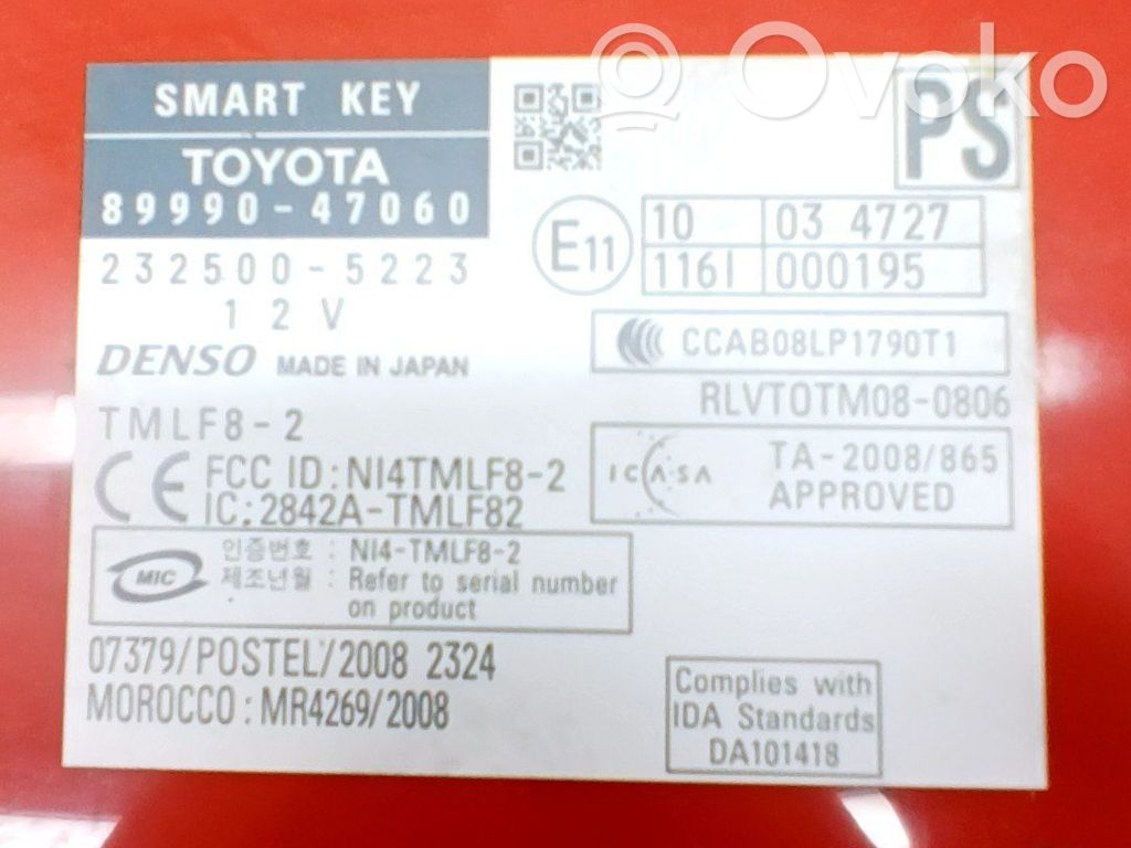 Nissan Navara Centralina/modulo immobilizzatore