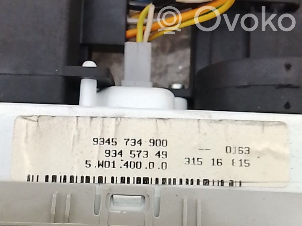 Opel Vivaro Panel klimatyzacji