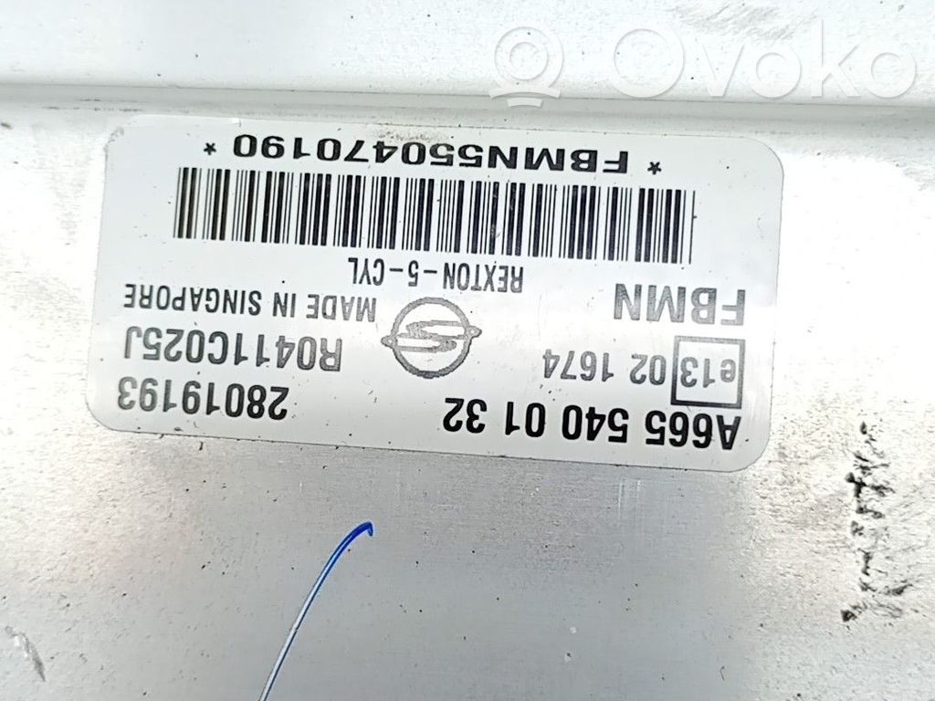 SsangYong Rexton Unitate control motor/modul ECU 