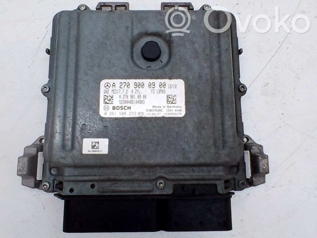Unidad de control/módulo ECU del motor   A2709000900