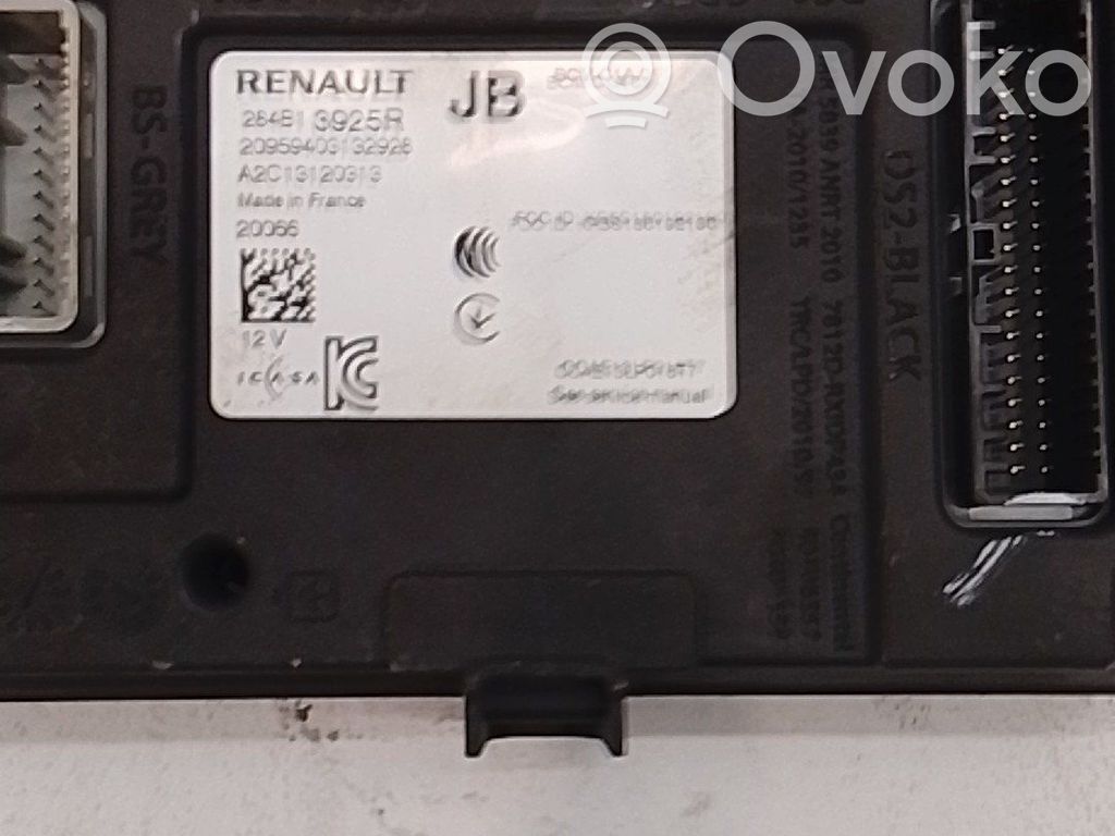 Modulo di controllo del corpo centrale   284B13925R