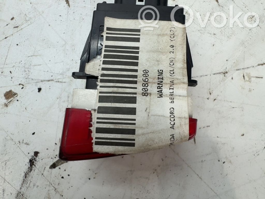 Honda Accord Botón interruptor de luz de peligro 