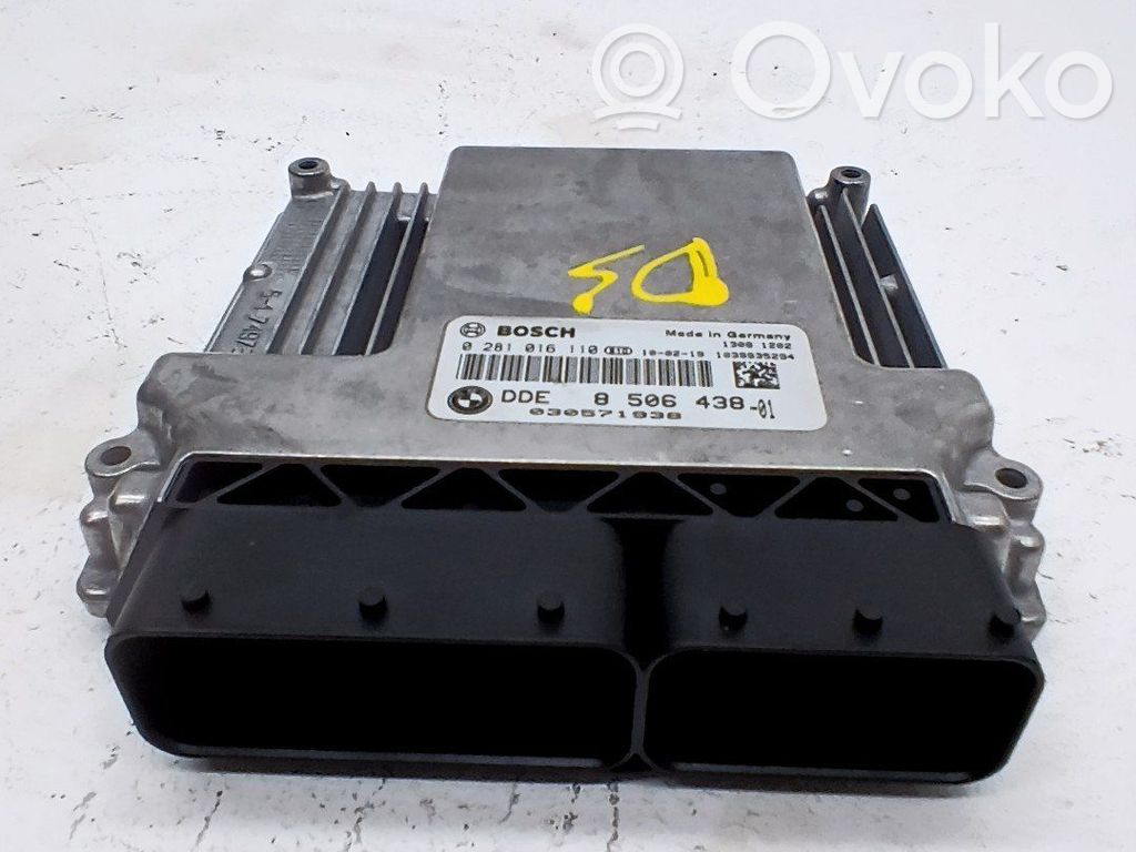 Komputer / Sterownik ECU silnika   13618512498,0281016110