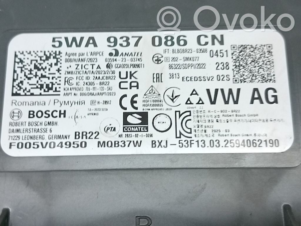 Volkswagen Golf VIII Modul de control caroserie central 