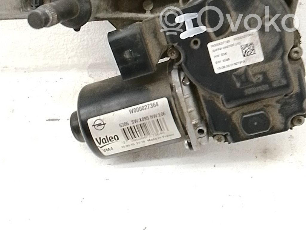 Opel Zafira B Moteur d'essuie-glace 