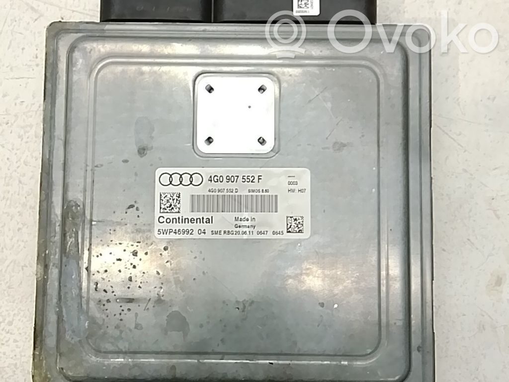 Audi A6 S6 C7 4G Centralina/modulo motore ECU 