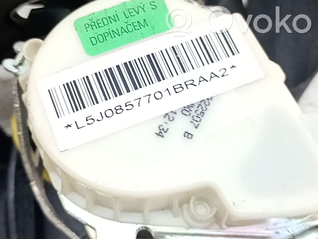 Skoda Fabia Mk2 (5J) Ceinture de sécurité avant 