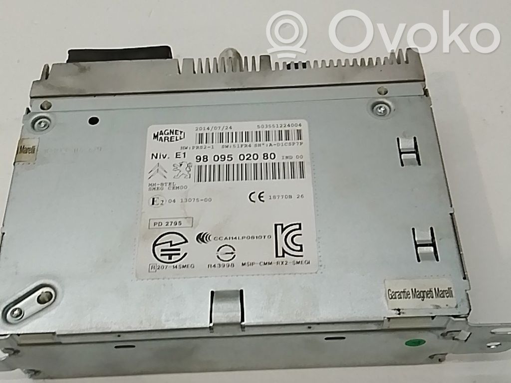 Peugeot 2008 I Radio/CD/DVD/GPS-pääyksikkö 