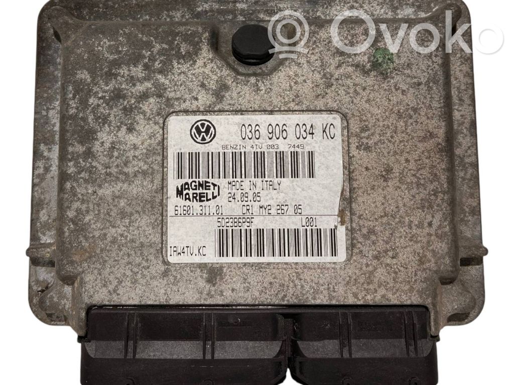 Engine control unit/module   036906034KC,6160131101,5D2386P9F,IAW4TVKC
