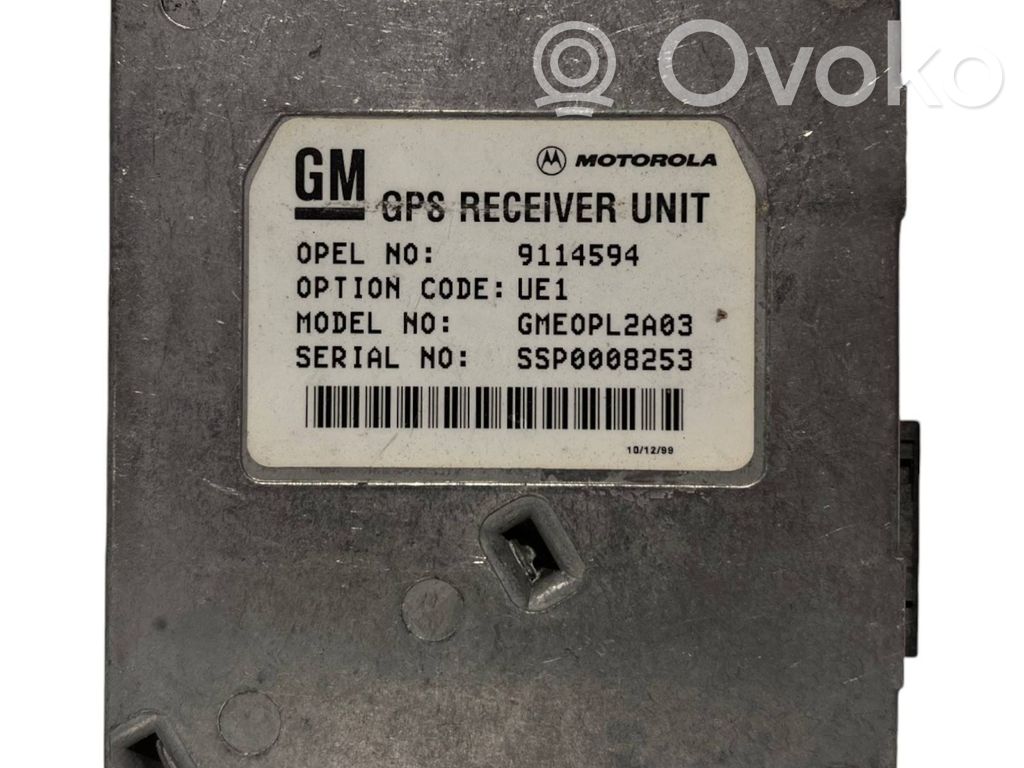 Opel Omega B1 GPS navigation control unit/module 