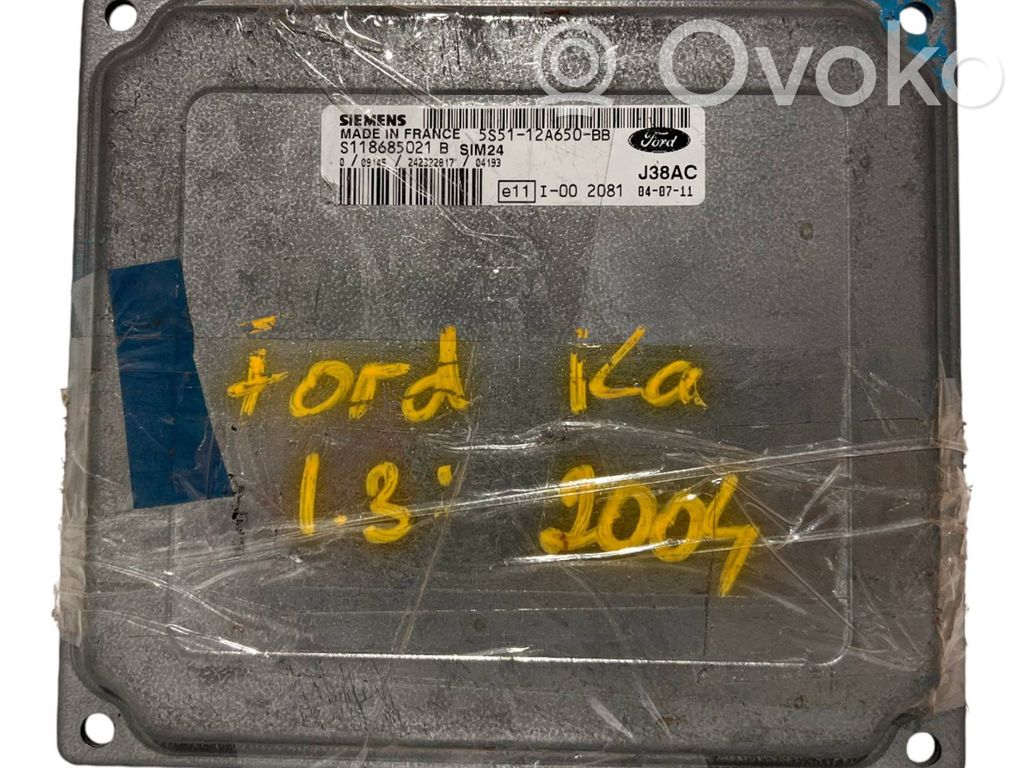 Ford Ka Engine control unit/module 
