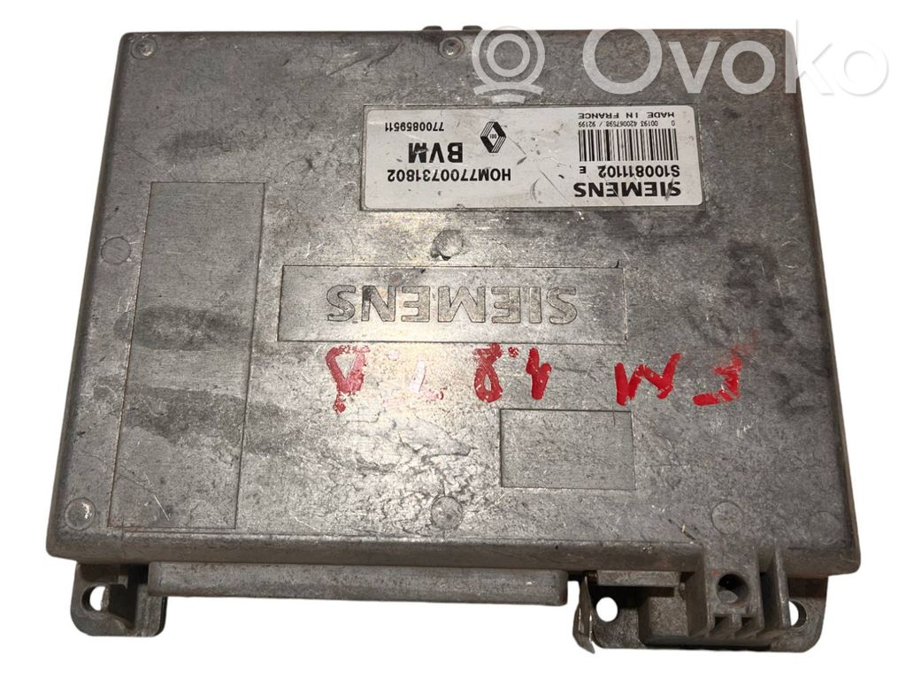 Engine control unit/module   S100811102,7700731802,7700859511,HOM7700731802