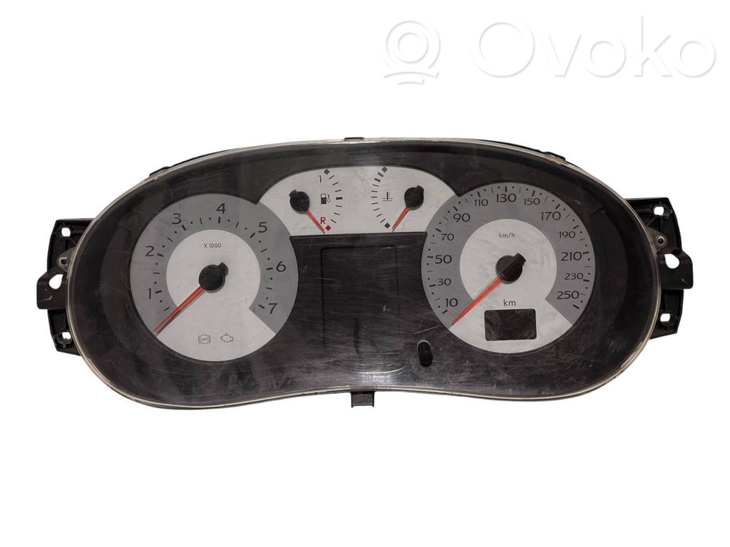 Renault Clio II Speedometer (instrument cluster) 