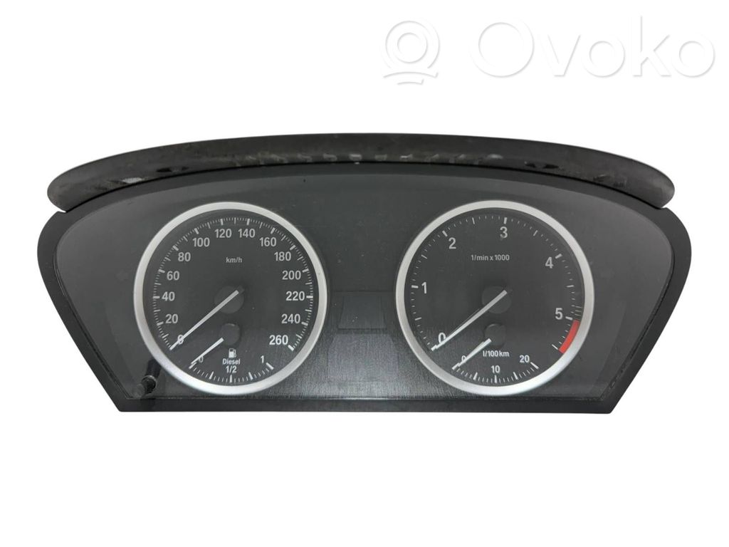 BMW X6 E71 Vitezometru (grup de instrumente) 