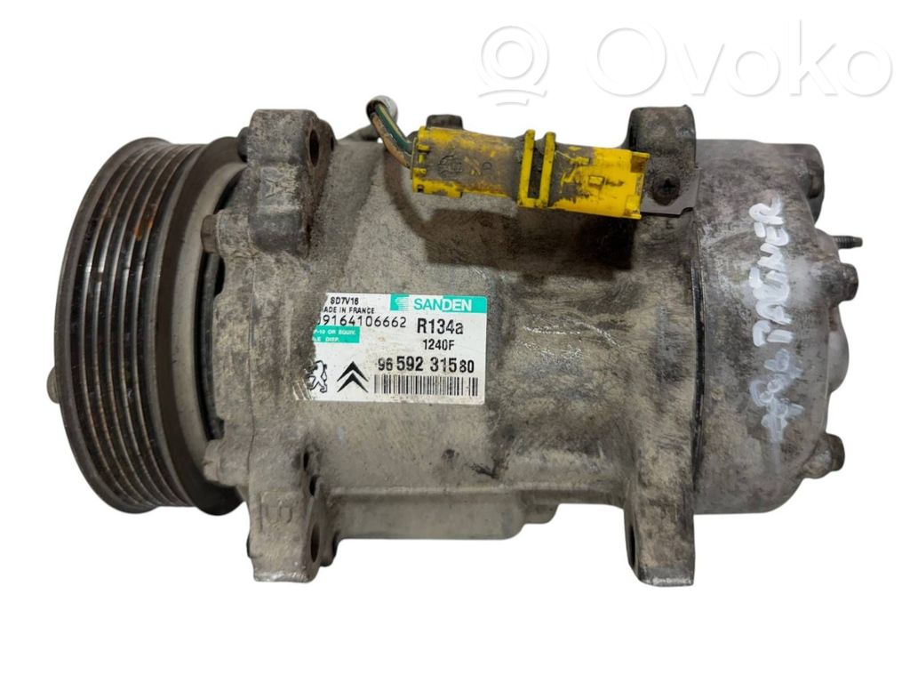 Peugeot Partner Air conditioning (A/C) compressor (pump) 