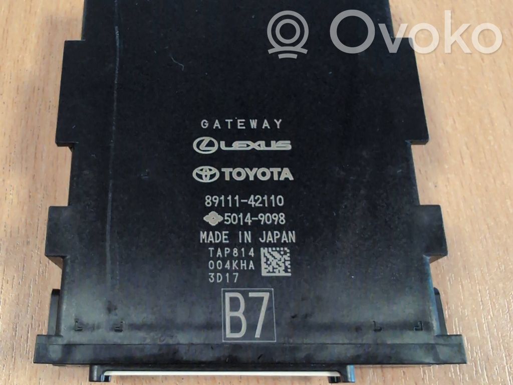 Toyota bZ4X Gateway valdymo modulis 