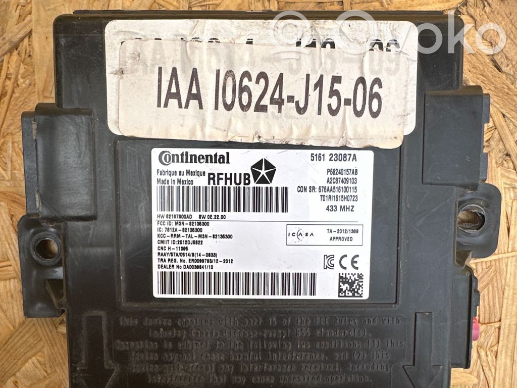 Dodge Durango Keyless (KESSY) go control unit/module 