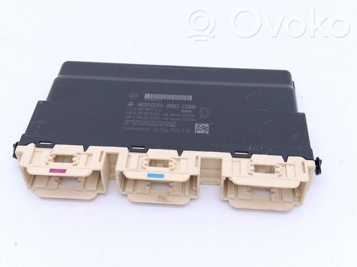 Module de commande de siège   A2059005122,2841547923300