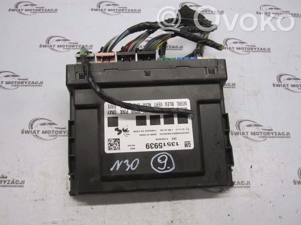 Opel Corsa E Other control units/modules 