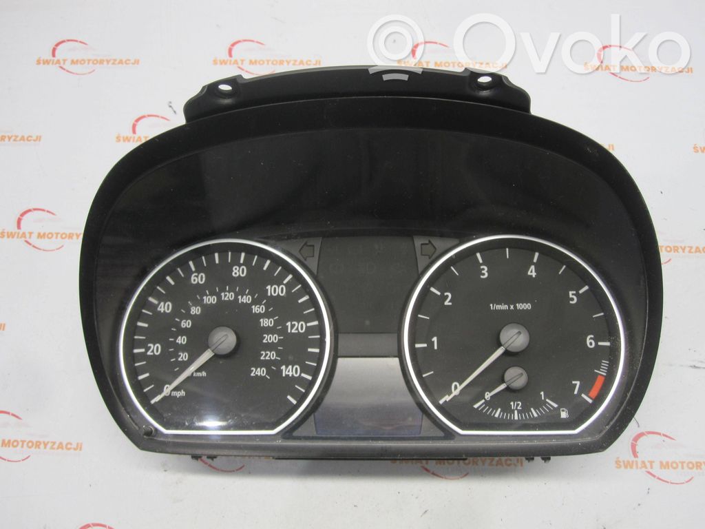 BMW 1 E81 E87 Speedometer (instrument cluster) 