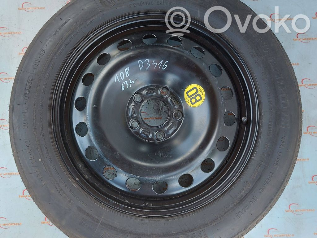 Ford Kuga II Rueda de repuesto R17 