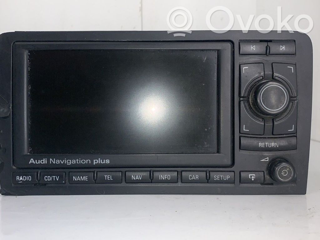 Audi A3 S3 8P Radio/CD/DVD/GPS-pääyksikkö 