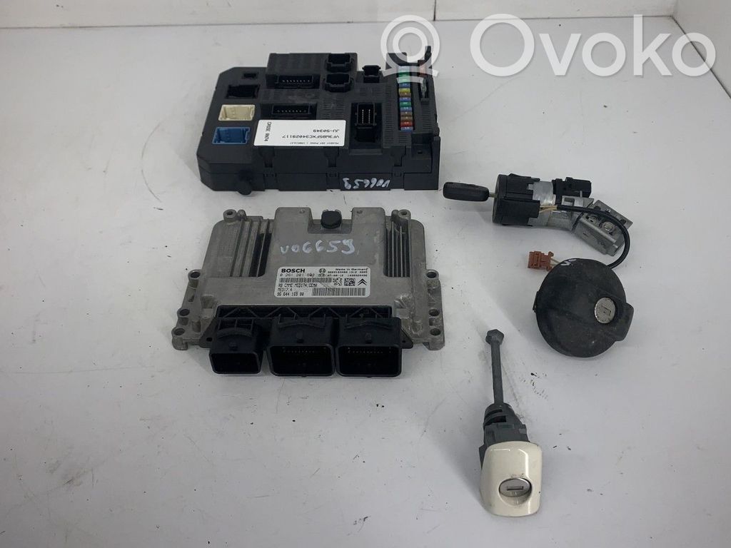 Peugeot 207 Engine ECU kit and lock set 