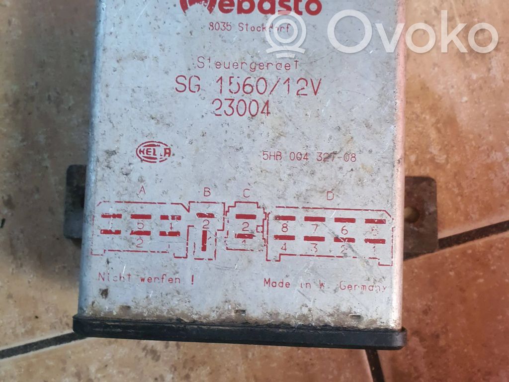 Audi A6 S6 C4 4A Webasto auxiliary heater other parts 