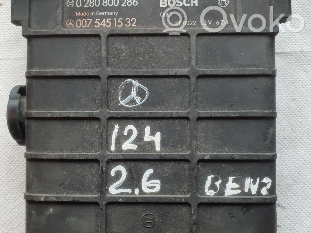 Engine control unit/module   0075451532,KE0022,0280800286