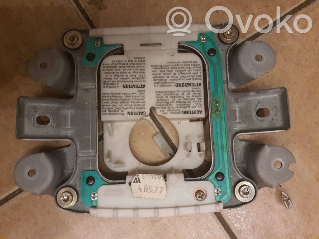 Audi A6 S6 C4 4A Bague collectrice/contacteur tournant airbag (bague SRS) 