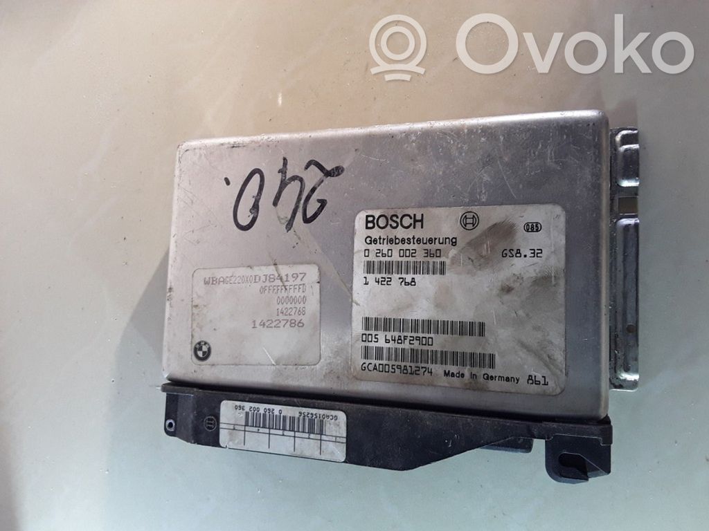 Gearbox control unit/module   0260002360